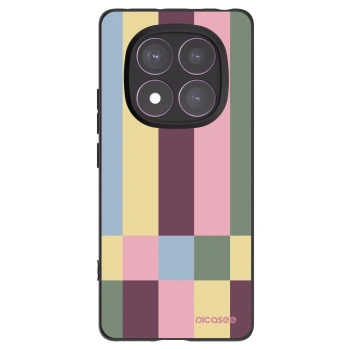Picasee Xiaomi Redmi Note 14 Pro 4G Hülle - Schwarzes Silikon - Lobby tiles