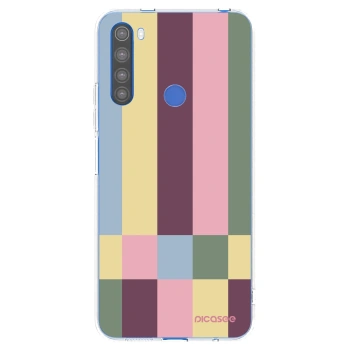 Picasee Xiaomi Redmi Note 8T Hülle - Transparentes Silikon - Lobby tiles