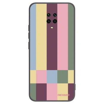 Picasee Xiaomi Redmi Note 9 Pro Hülle - Schwarzes Silikon - Lobby tiles