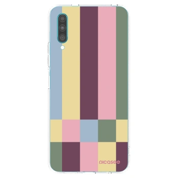 Picasee Samsung Galaxy A30s A307F Hülle - Transparentes Silikon - Lobby tiles
