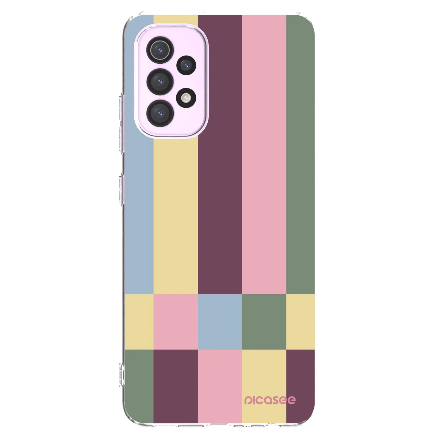 Picasee Samsung Galaxy A32 5G A326B Hülle - Transparentes Silikon - Lobby tiles