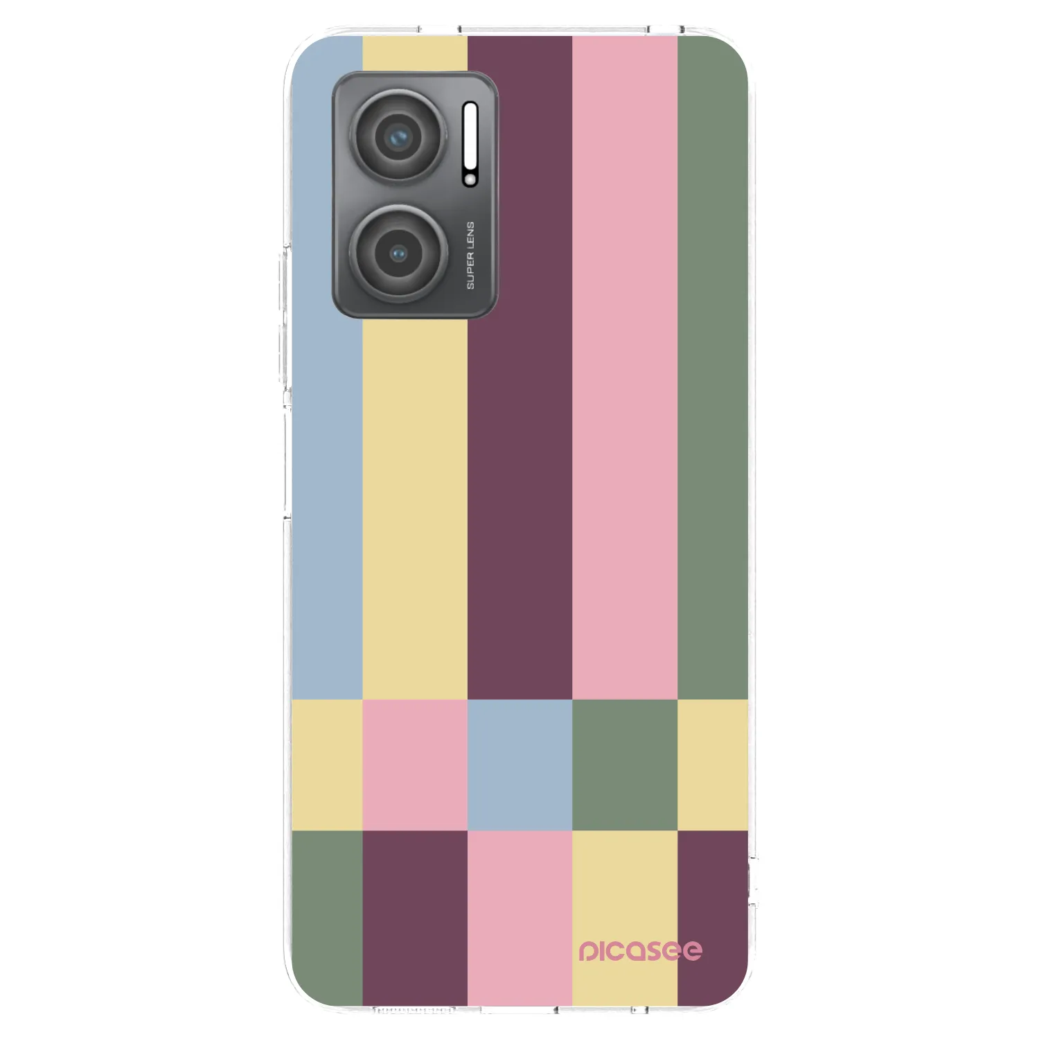Picasee Xiaomi Redmi 10 5G Hülle - Transparentes Silikon - Lobby tiles
