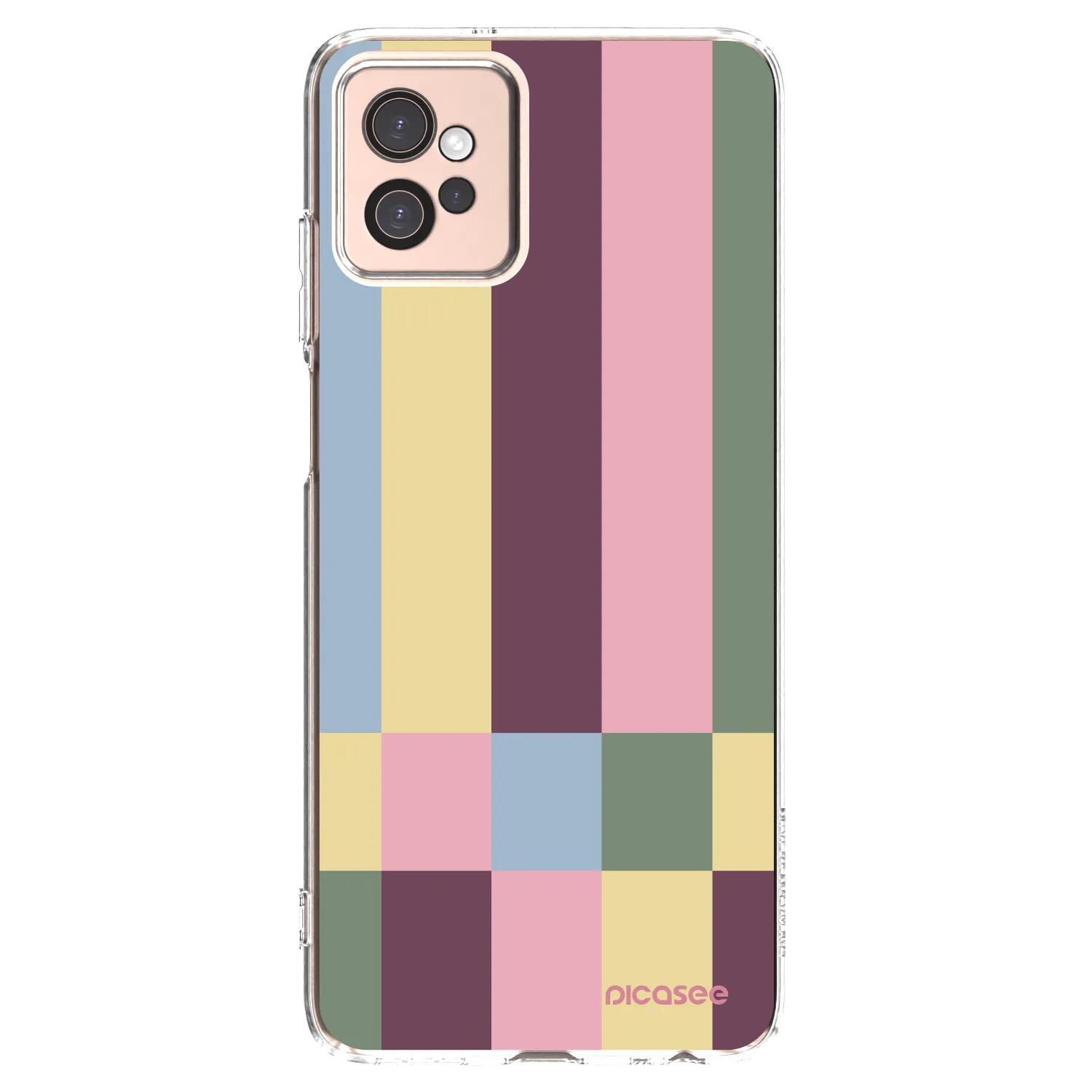 Picasee Motorola Moto G32 Hülle - Transparentes Silikon - Lobby tiles