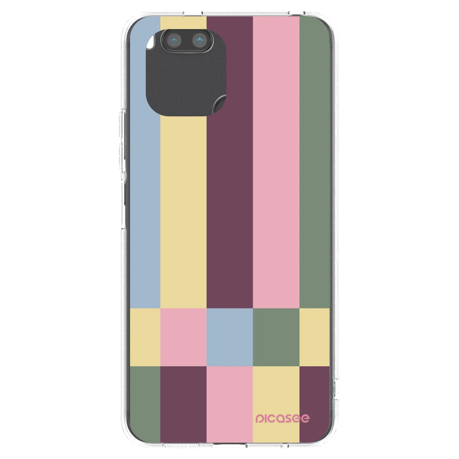 Picasee Xiaomi Redmi A1 Hülle - Transparentes Silikon - Lobby tiles