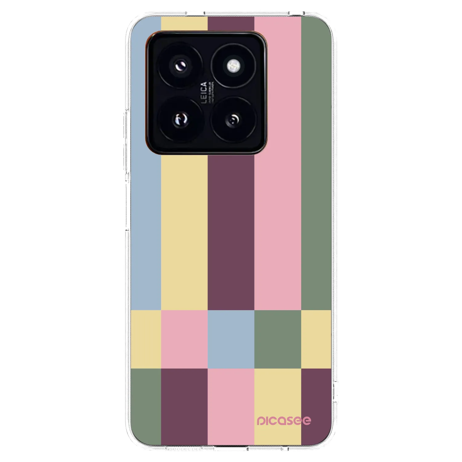 Picasee Xiaomi 14 Pro Hülle - Transparentes Silikon - Lobby tiles