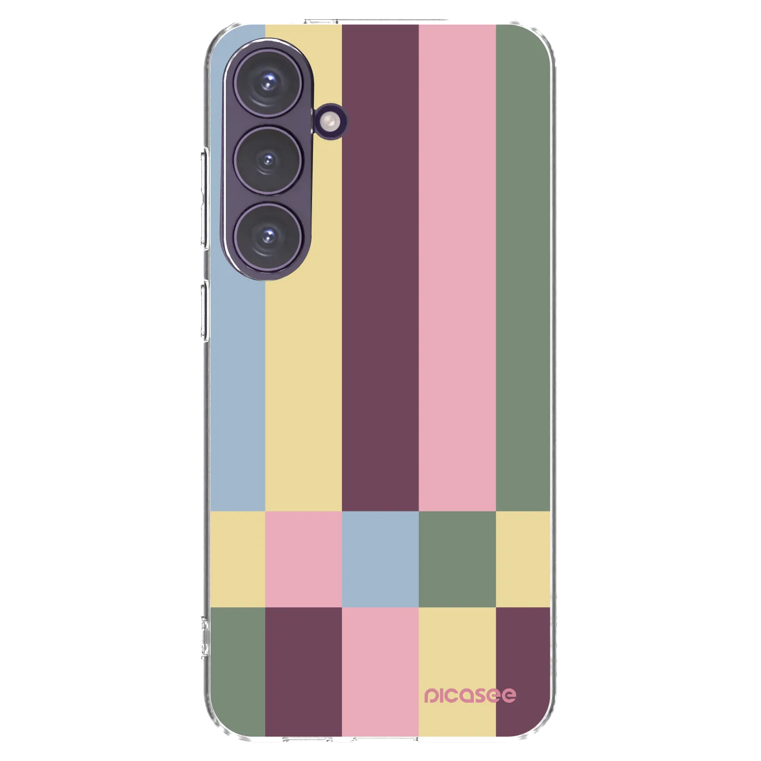 Picasee Samsung Galaxy S24+ S926B 5G Hülle - Transparentes Silikon - Lobby tiles