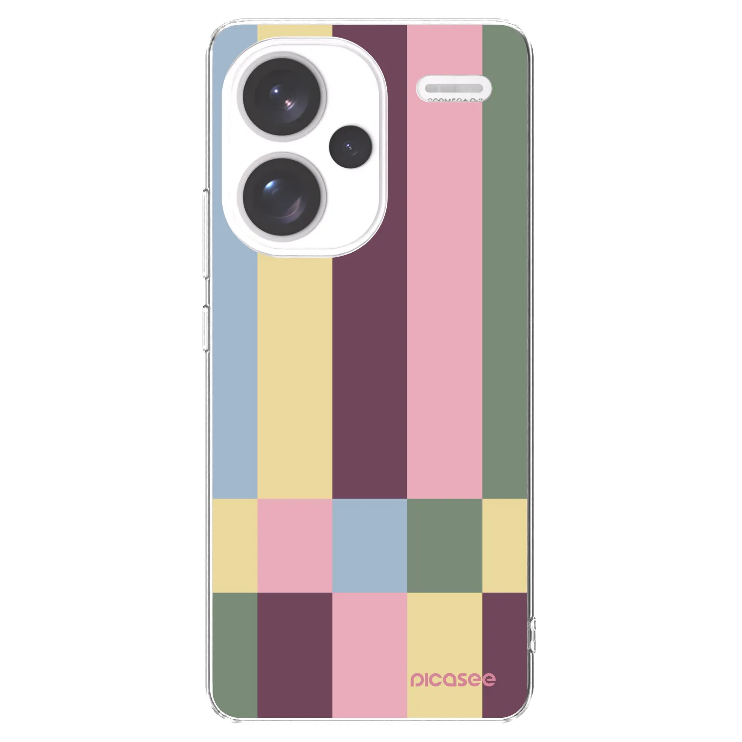 Picasee Xiaomi Redmi Note 13 Pro+ 5G Hülle - Transparentes Silikon - Lobby tiles