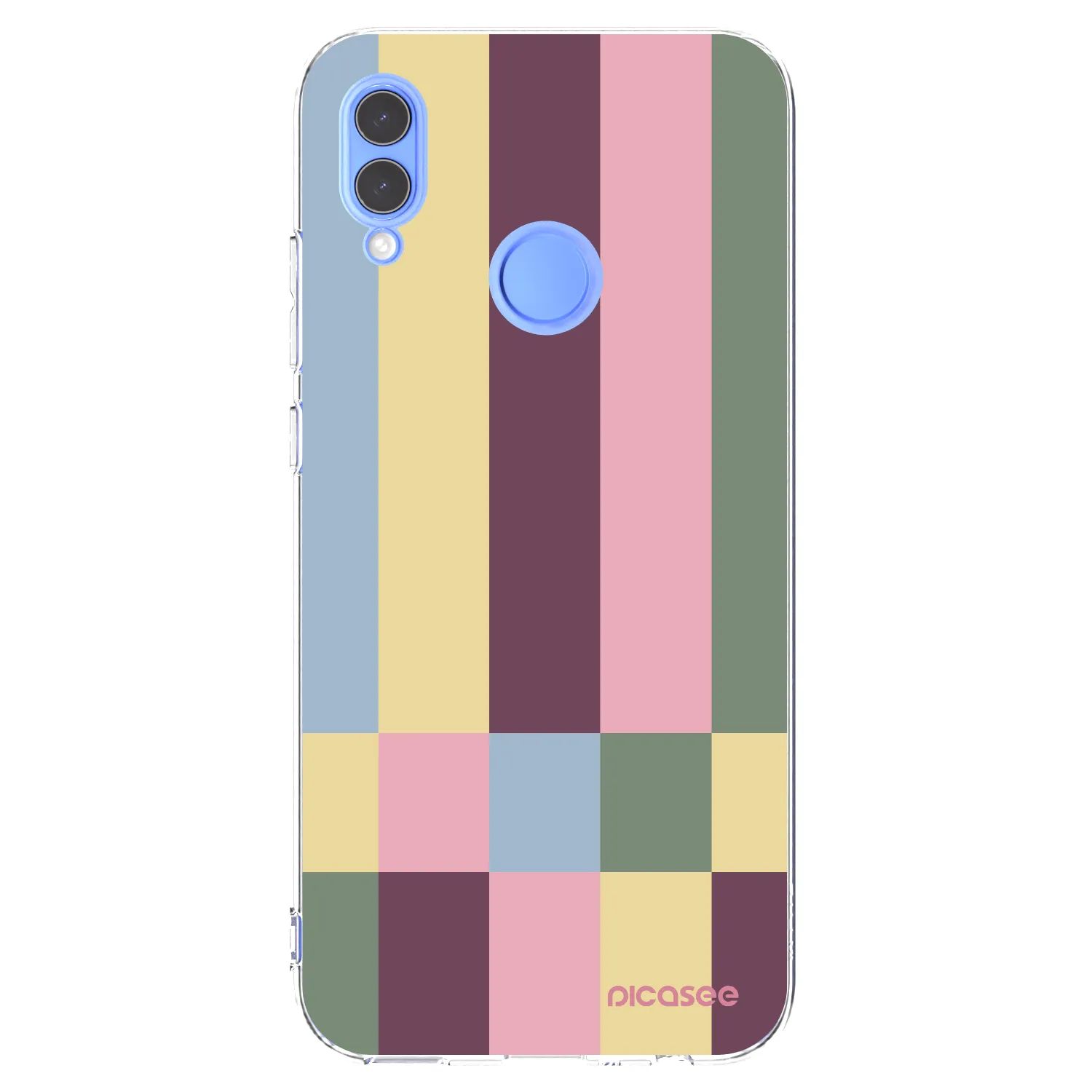 Picasee Honor 10 Lite Hülle - Transparentes Silikon - Lobby tiles