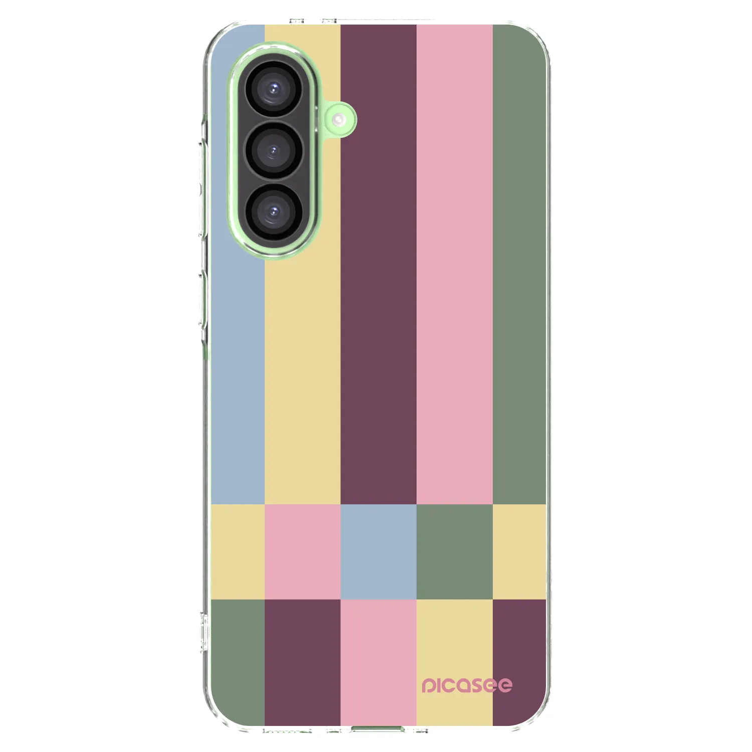 Picasee Samsung Galaxy A26 5G A266B Hülle - Transparentes Silikon - Lobby tiles