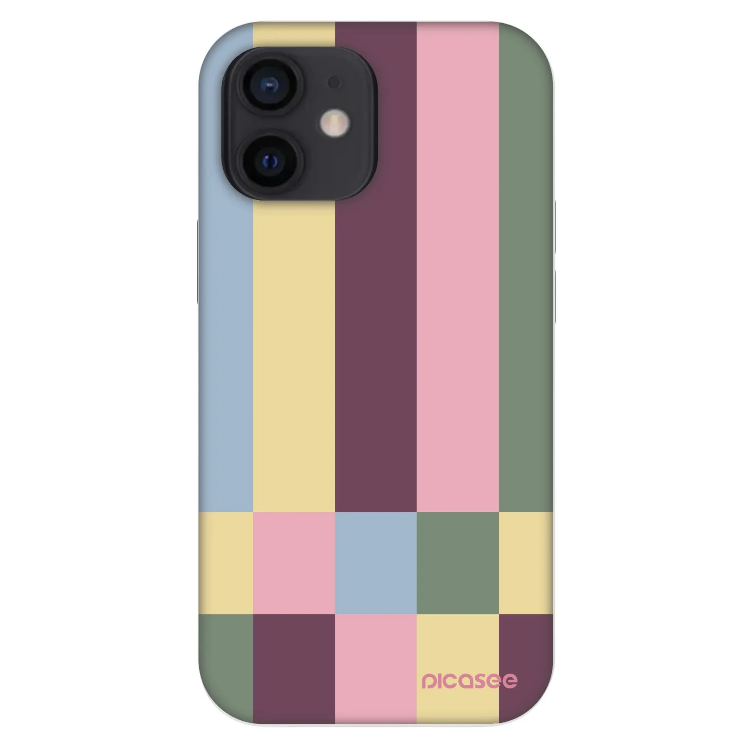 Picasee Fashion Case für Apple iPhone 12 mini - Lobby tiles