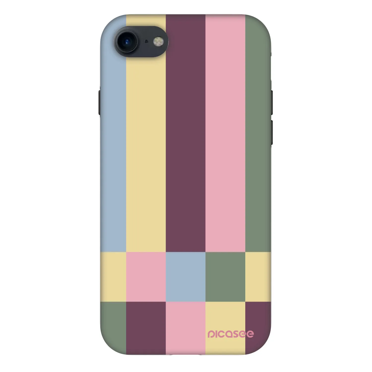 Picasee Fashion Case für Apple iPhone SE 2022 - Lobby tiles