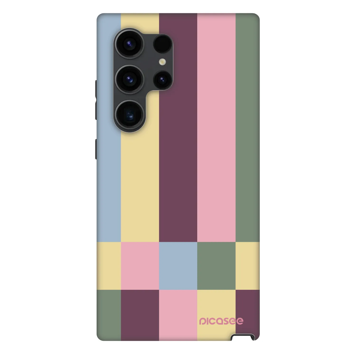 Picasee Fashion Case PowerShare pro Samsung Galaxy S24 Ultra S928B 5G - Lobby tiles