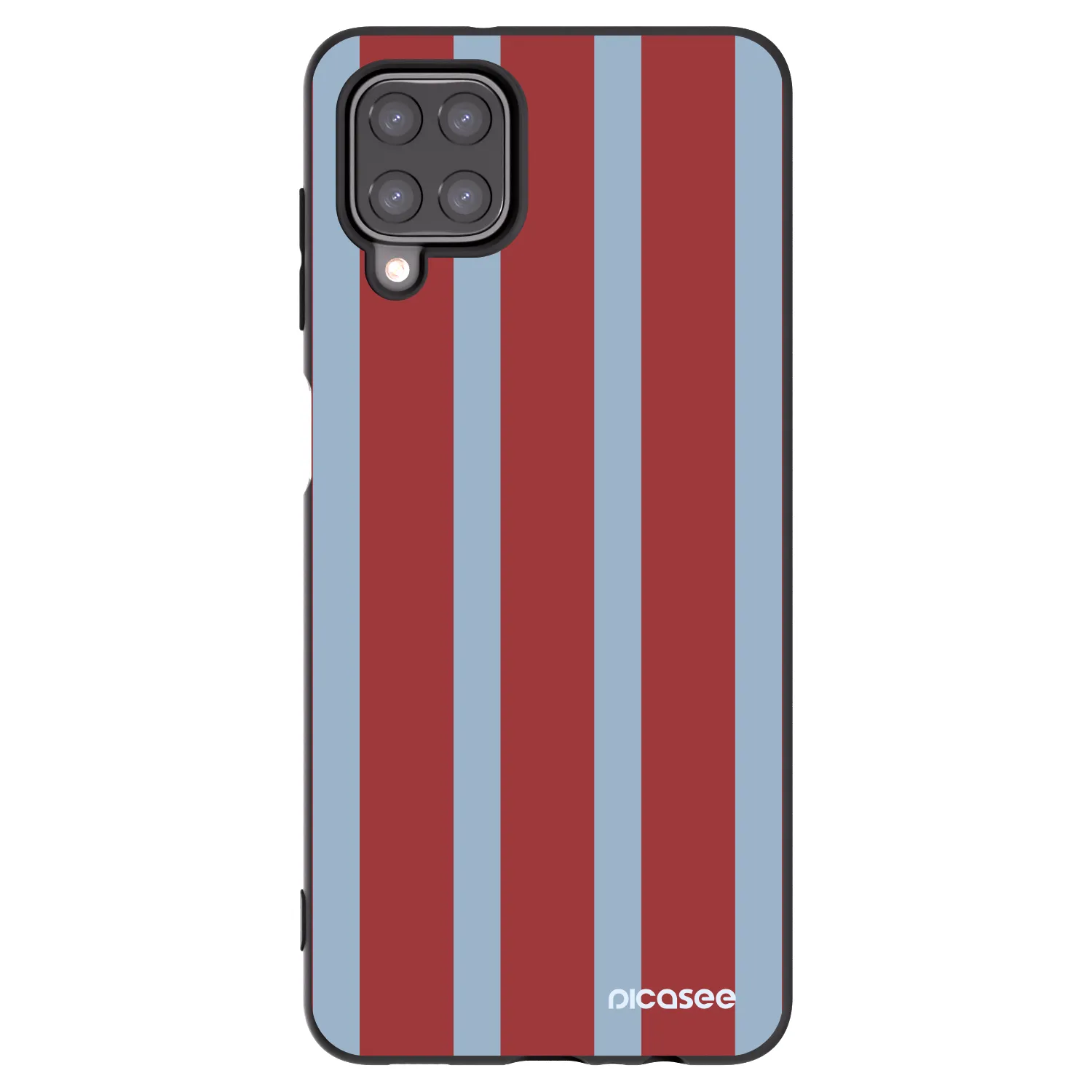 Picasee Samsung Galaxy A12 A125F Hülle - Schwarzes Silikon - Lounge pass