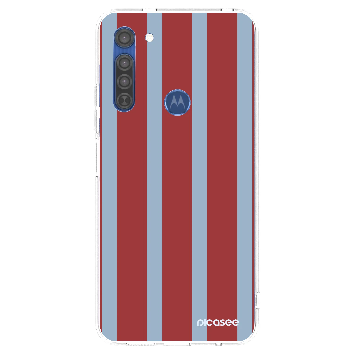 Picasee Motorola Moto G8 Hülle - Transparentes Silikon - Lounge pass