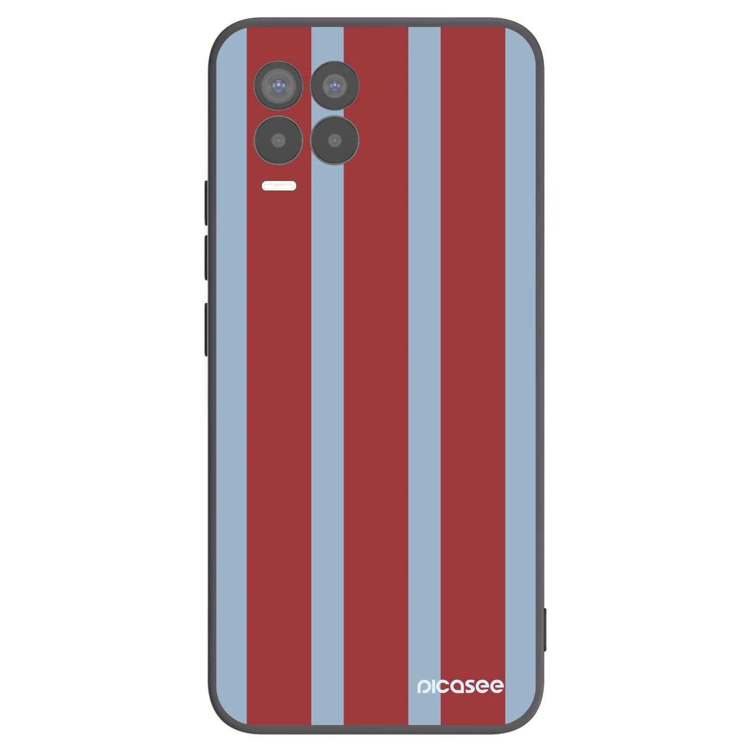 Picasee Realme 8 4G Hülle - Schwarzes Silikon - Lounge pass