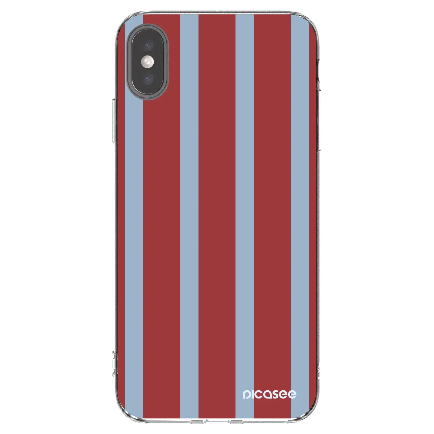 Picasee Apple iPhone XS Max Hülle - Transparentes Silikon - Lounge pass