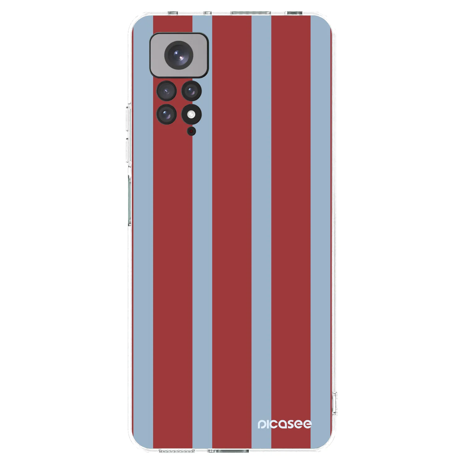 Picasee Xiaomi Redmi Note 11 Hülle - Transparentes Silikon - Lounge pass