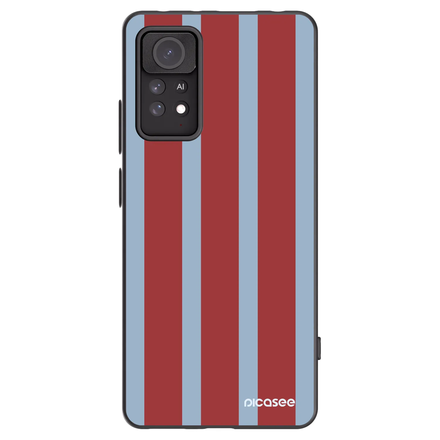 Picasee Xiaomi Redmi Note 11 Pro Hülle - Schwarzes Silikon - Lounge pass