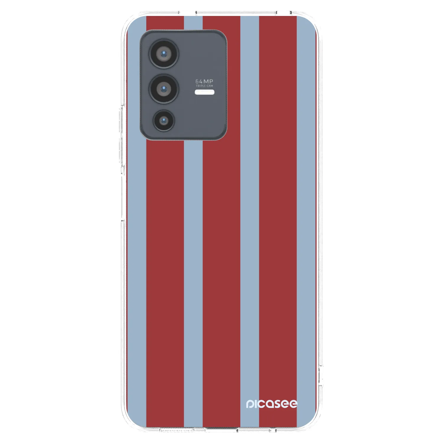Picasee Vivo V23 5G Hülle - Transparentes Silikon - Lounge pass