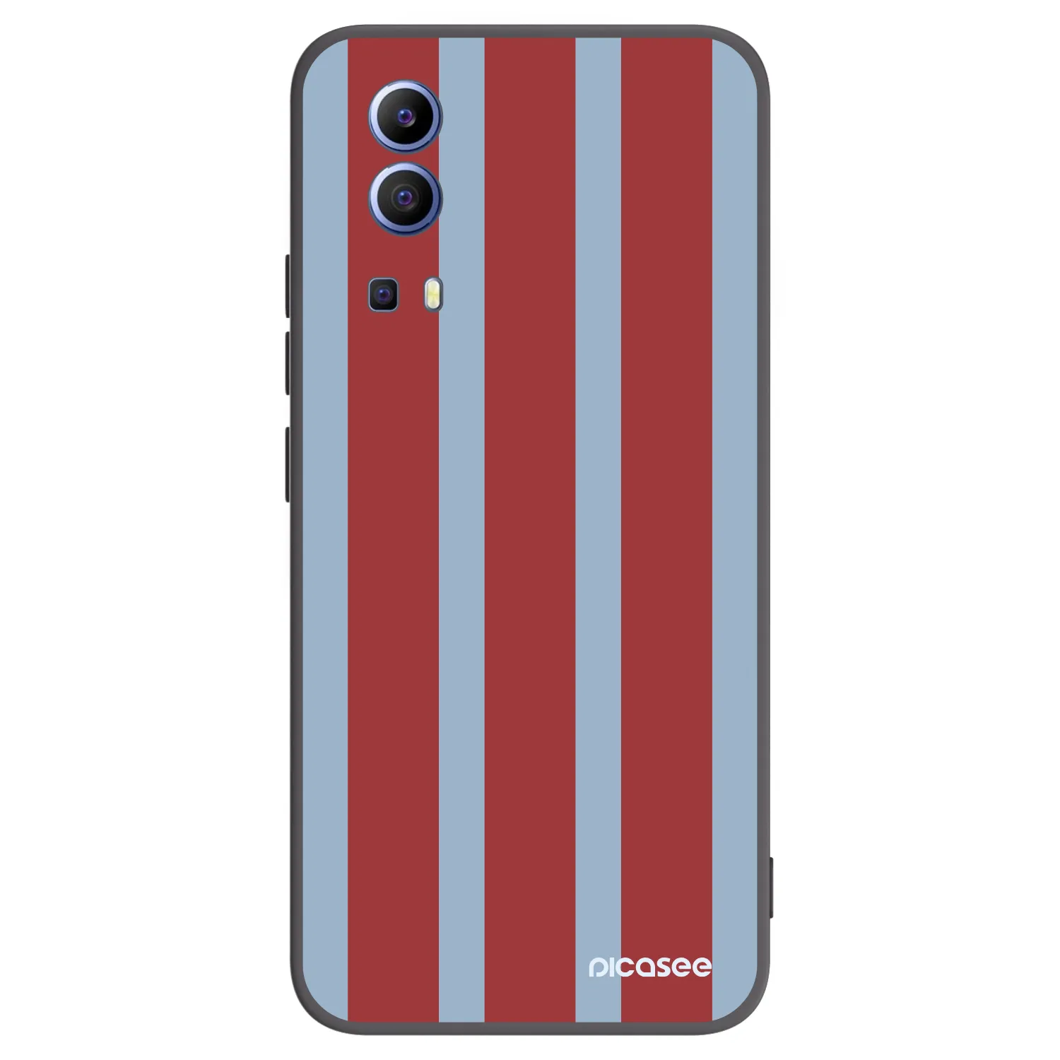 Picasee Vivo Y52 5G Hülle - Schwarzes Silikon - Lounge pass