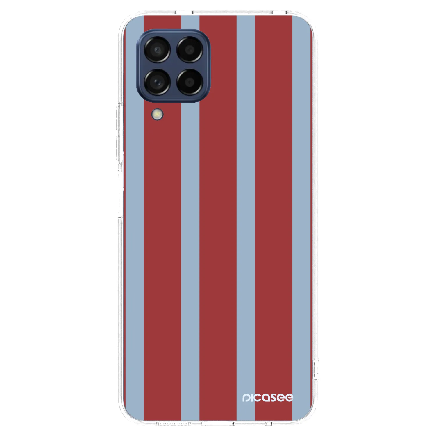 Picasee Samsung Galaxy M53 5G Hülle - Transparentes Silikon - Lounge pass