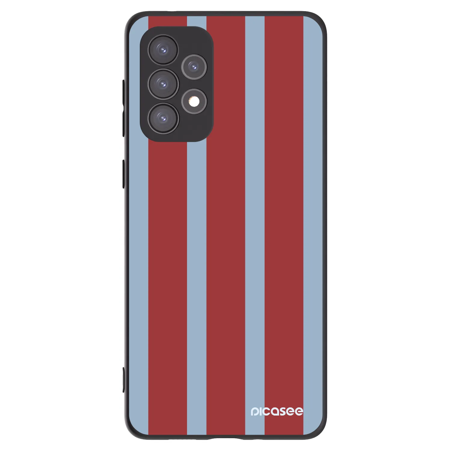 Picasee Samsung Galaxy A73 5G Hülle - Schwarzes Silikon - Lounge pass
