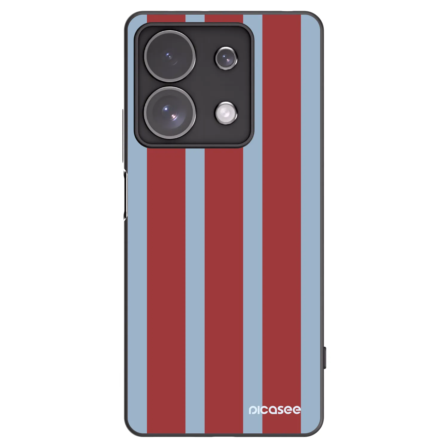 Picasee Xiaomi Redmi Note 13 Pro 4G Hülle - Schwarzes Silikon - Lounge pass