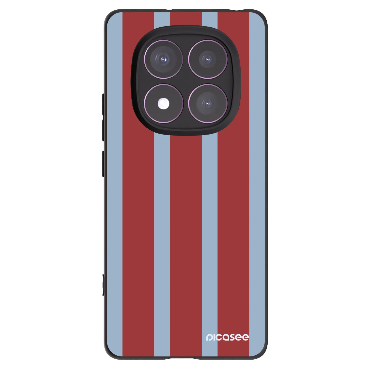 Picasee Xiaomi Redmi Note 14 Pro 4G Hülle - Schwarzes Silikon - Lounge pass