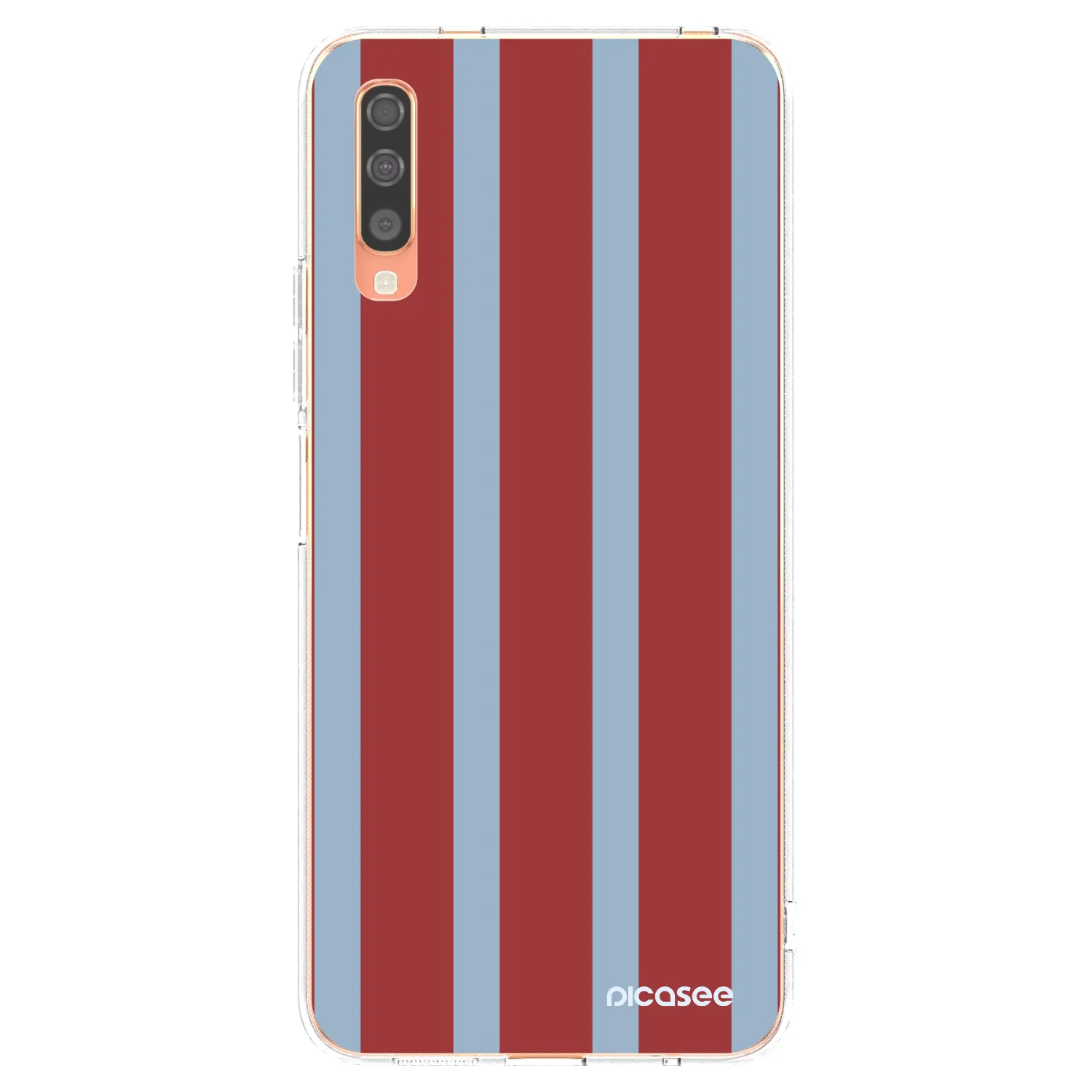 Picasee Samsung Galaxy A70 A705F Hülle - Transparentes Silikon - Lounge pass