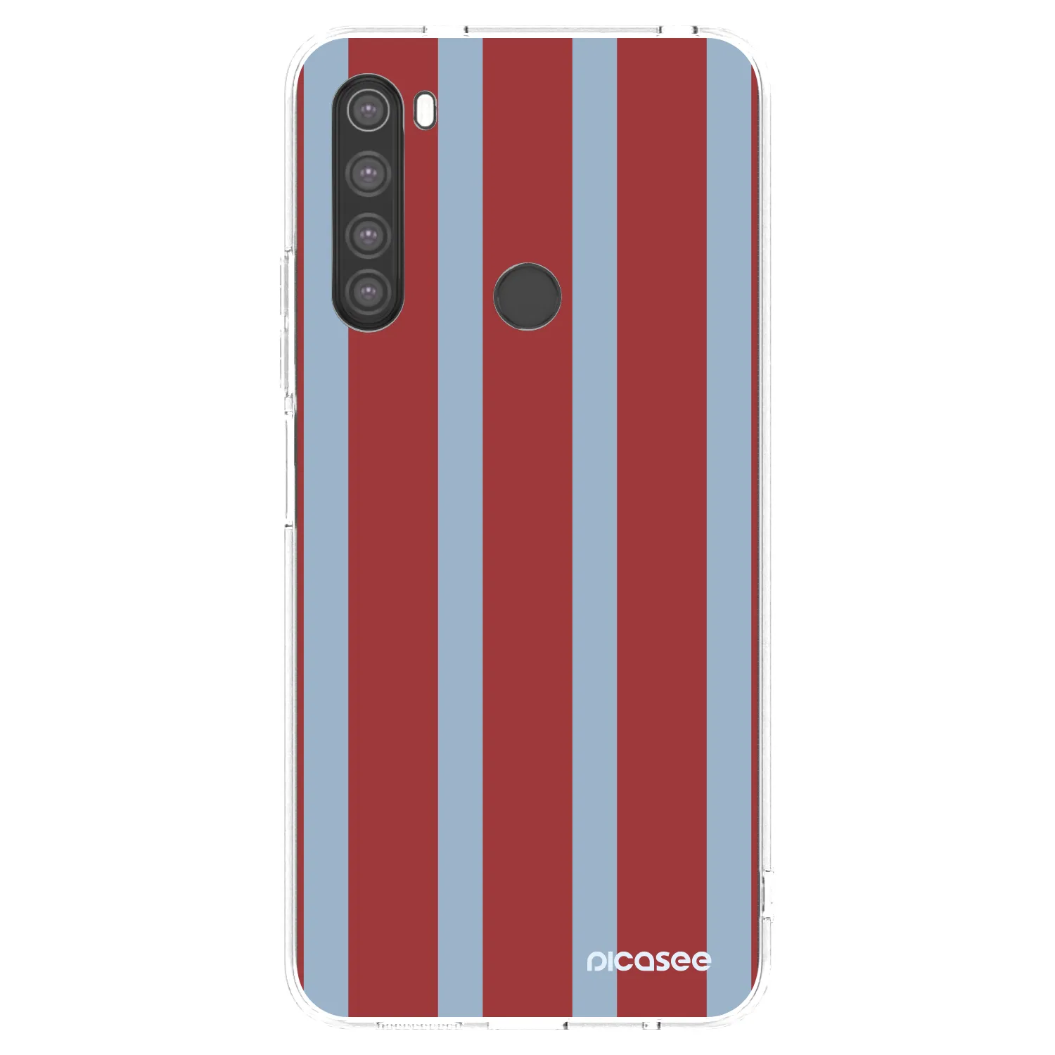 Picasee Xiaomi Redmi Note 8 Hülle - Transparentes Silikon - Lounge pass