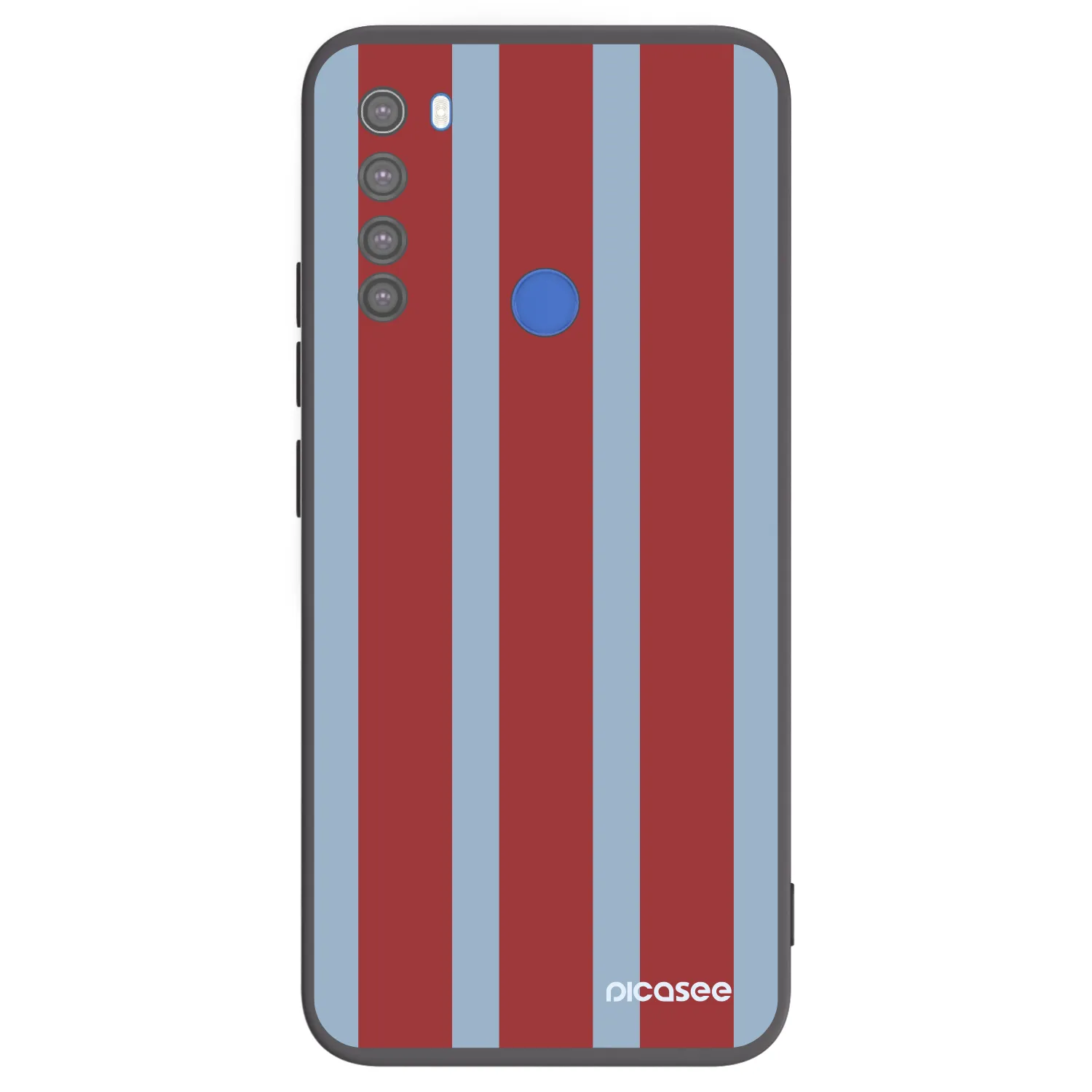 Picasee Xiaomi Redmi Note 8T Hülle - Schwarzes Silikon - Lounge pass