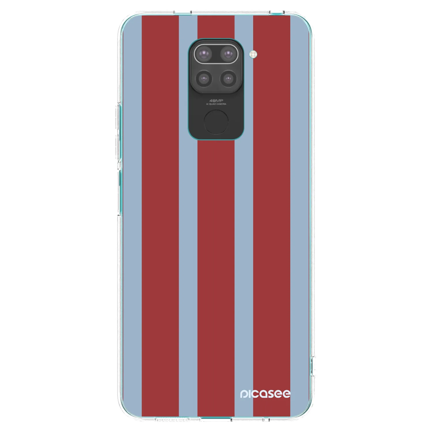 Picasee Xiaomi Redmi Note 9 Hülle - Schwarzes Silikon - Lounge pass