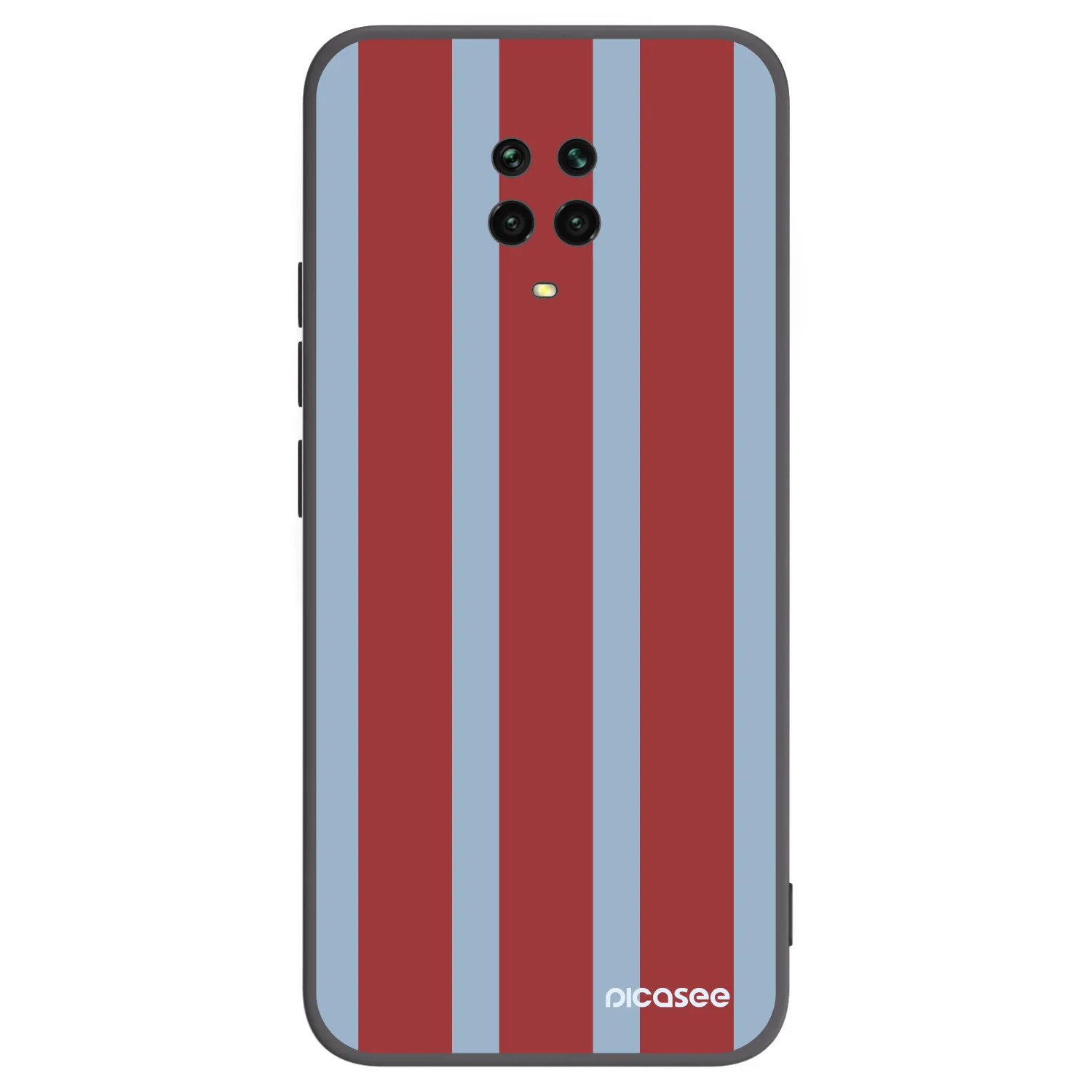 Picasee Xiaomi Redmi Note 9S Hülle - Schwarzes Silikon - Lounge pass