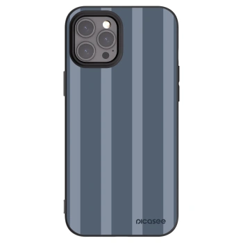 Picasee Apple iPhone 12 Pro Max Hülle - Schwarzes Silikon - Midnight lounge