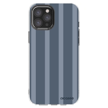 Picasee Apple iPhone 12 Pro Max Hülle - Transparentes Silikon - Midnight lounge