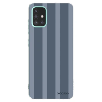 Picasee Samsung Galaxy M31s Hülle - Transparentes Silikon - Midnight lounge