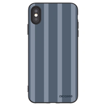 Picasee Apple iPhone XS Max Hülle - Schwarzes Silikon - Midnight lounge