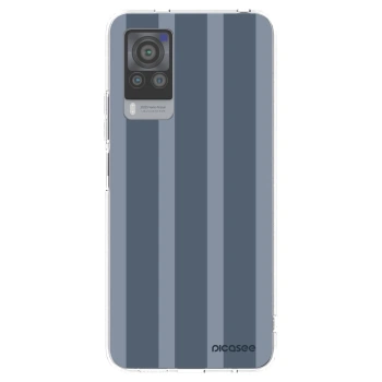Picasee Vivo X60 Pro 5G Hülle - Transparentes Silikon - Midnight lounge