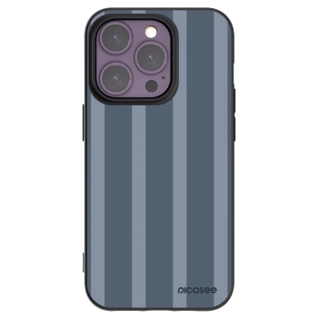 Picasee Apple iPhone 14 Pro Hülle - Schwarzes Silikon - Midnight lounge