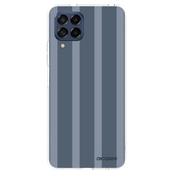 Picasee Samsung Galaxy M53 5G Hülle - Transparentes Silikon - Midnight lounge