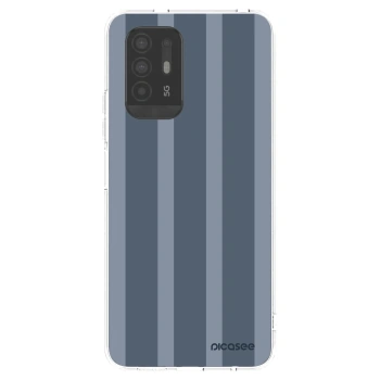 Picasee OPPO A94 5G Hülle - Transparentes Silikon - Midnight lounge