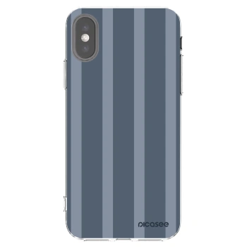 Picasee Apple iPhone X/XS Hülle - Transparentes Silikon - Midnight lounge