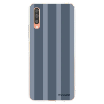 Picasee Samsung Galaxy A70 A705F Hülle - Transparentes Silikon - Midnight lounge