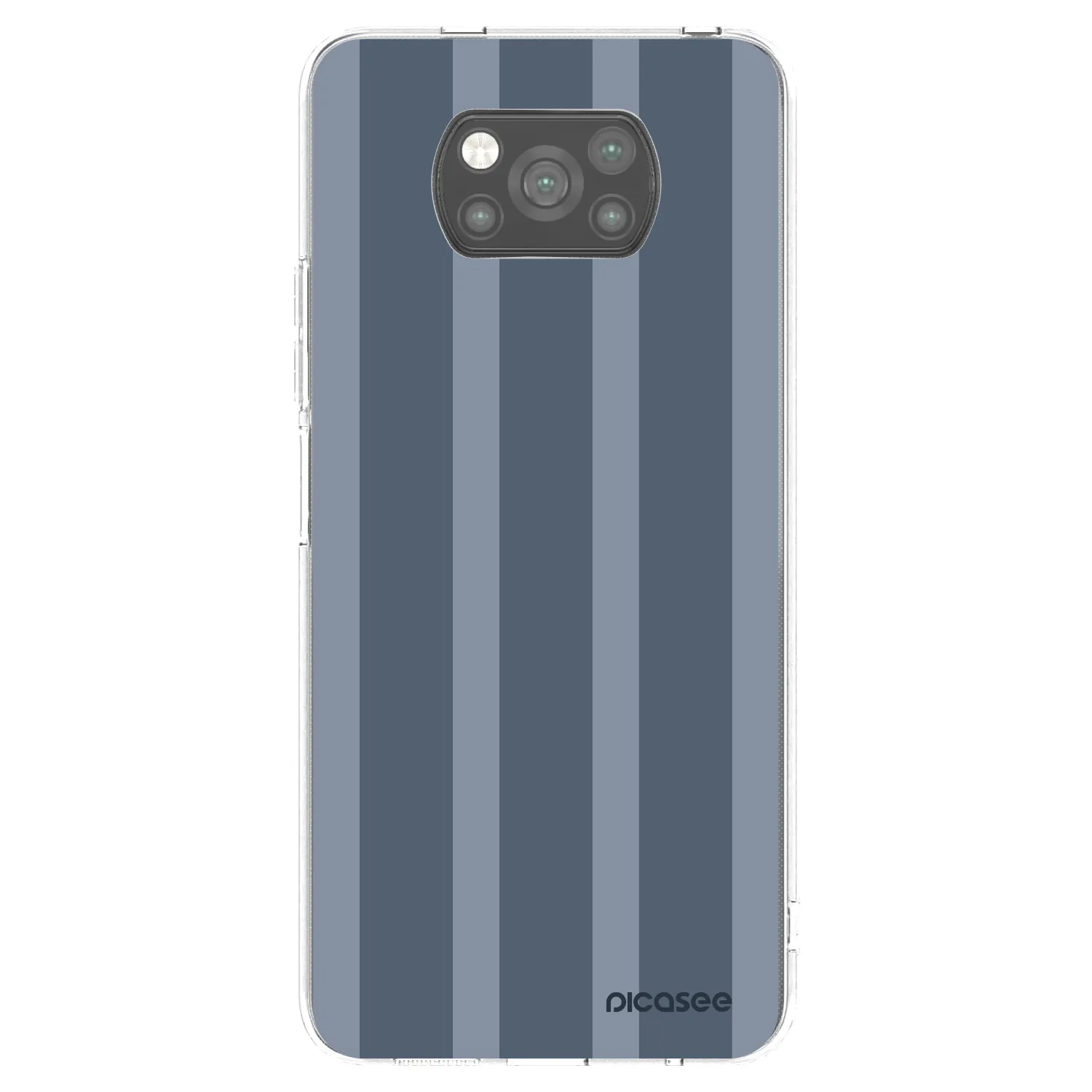 Picasee Xiaomi Poco X3 Hülle - Schwarzes Silikon - Midnight lounge