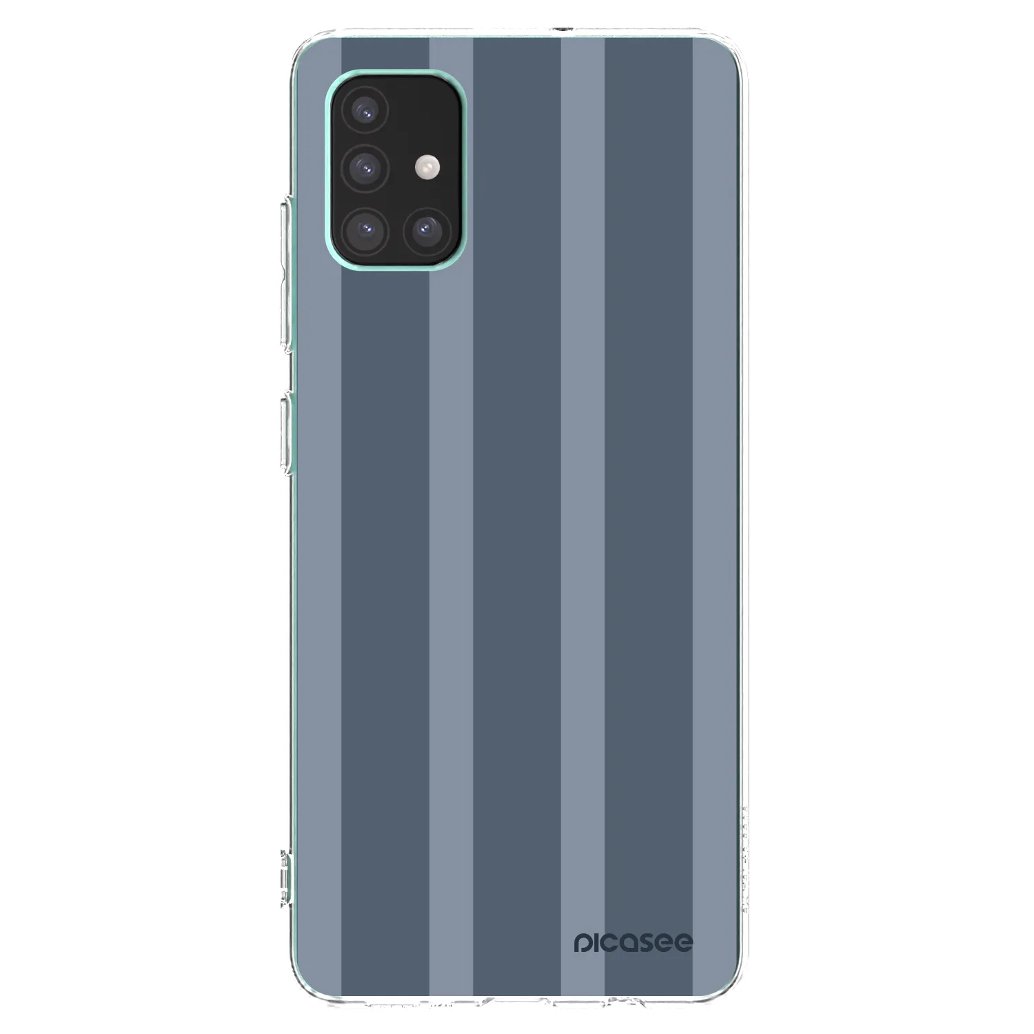 Picasee Samsung Galaxy M51 M515F Hülle - Transparentes Silikon - Midnight lounge