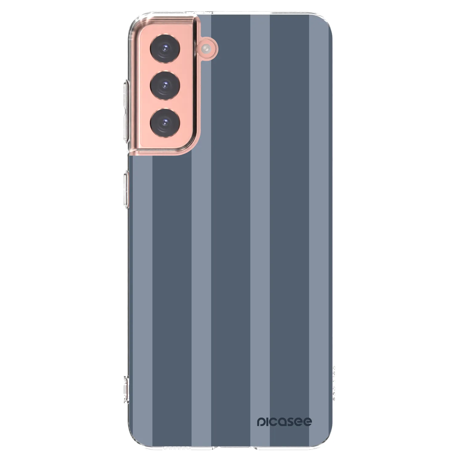 Picasee Samsung Galaxy S21 5G G991B Hülle - Transparentes Silikon - Midnight lounge