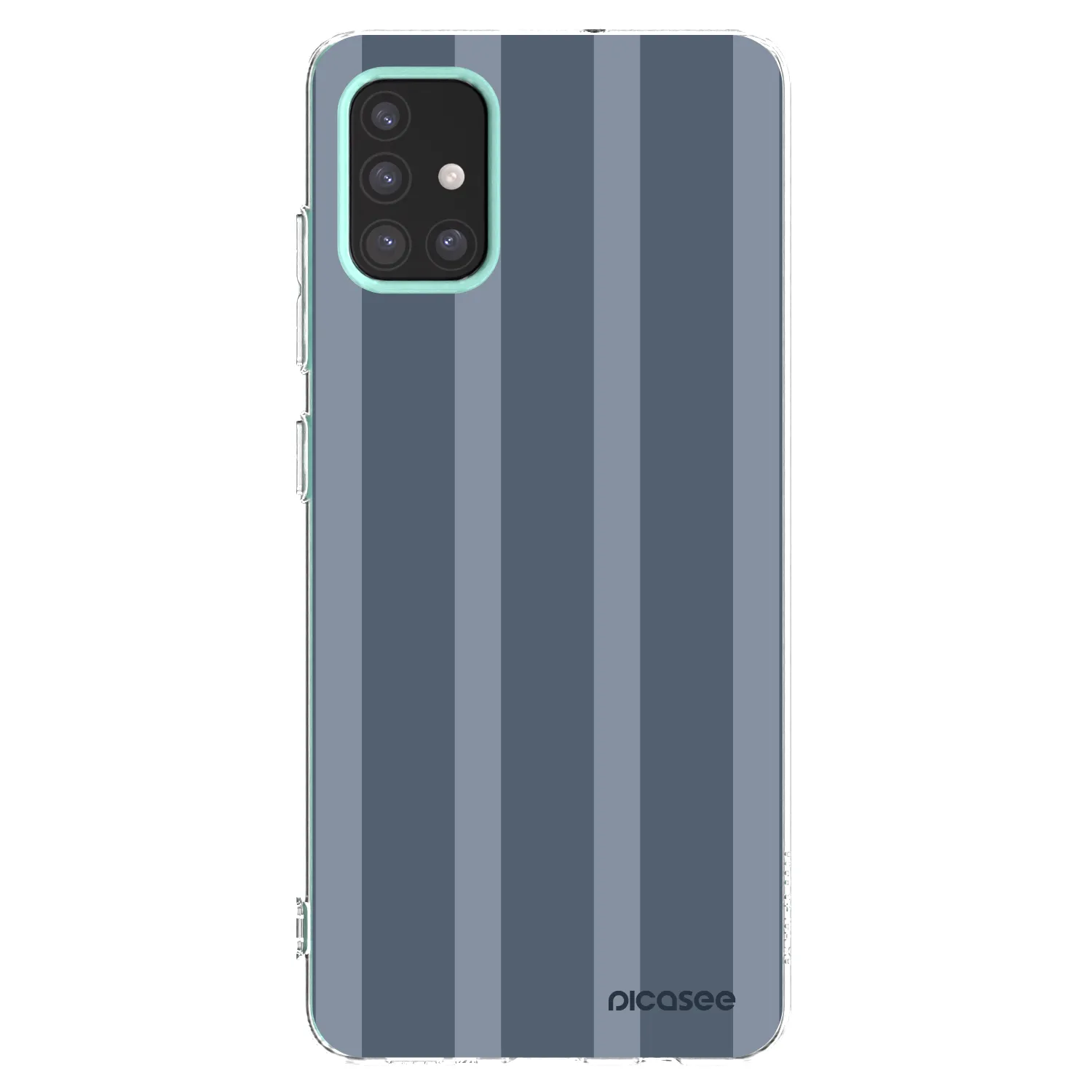 Picasee Samsung Galaxy M31s Hülle - Transparentes Silikon - Midnight lounge