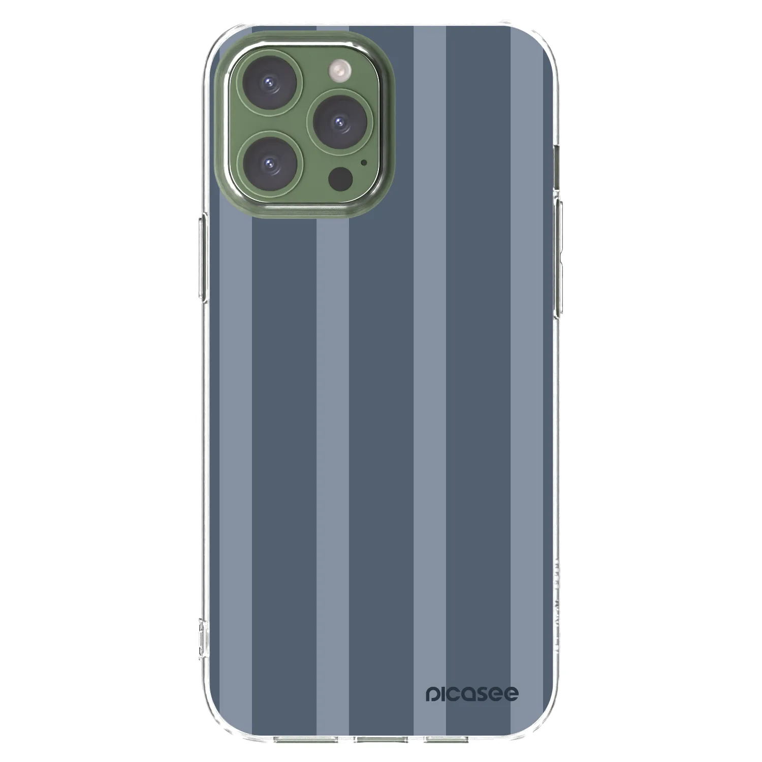 Picasee Apple iPhone 13 Pro Max Hülle - Transparentes Silikon - Midnight lounge