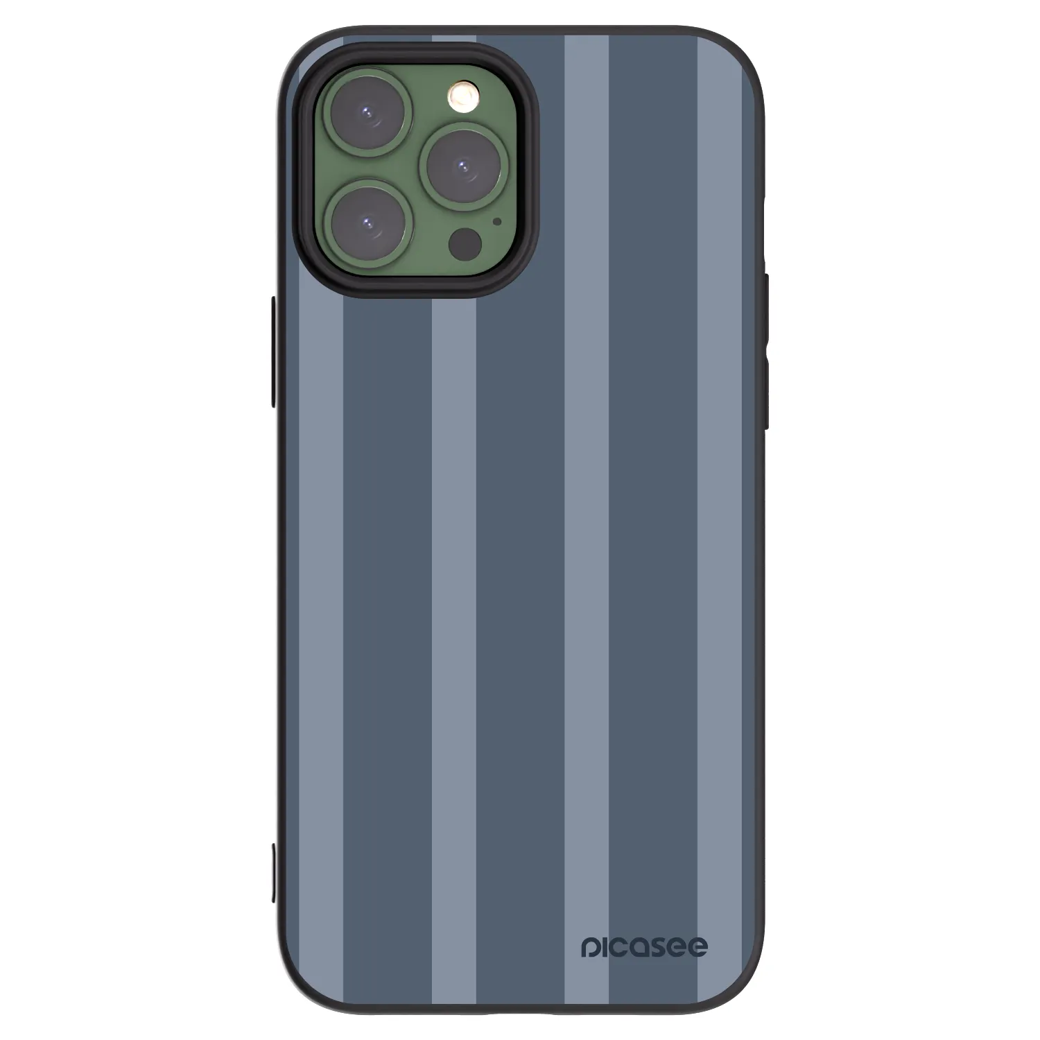 Picasee Apple iPhone 13 Pro Max Hülle - Schwarzes Silikon - Midnight lounge