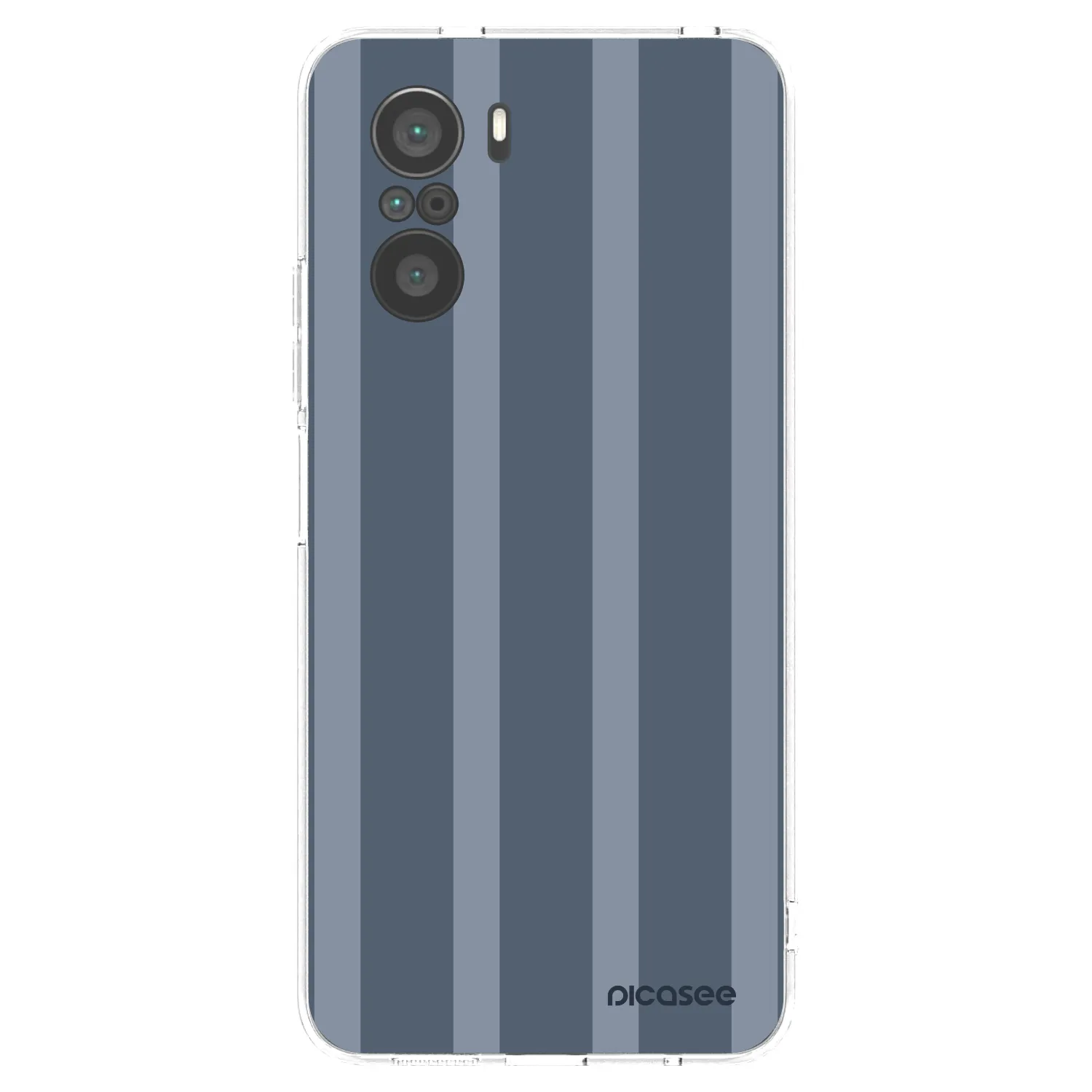 Picasee Xiaomi Poco F3 Hülle - Transparentes Silikon - Midnight lounge